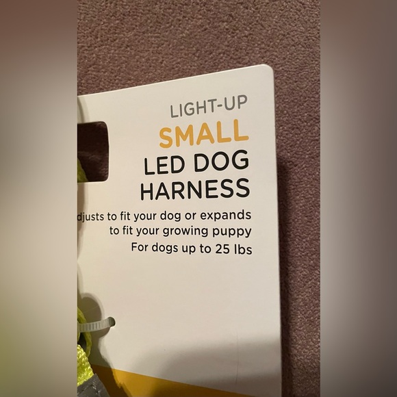 Boots & Barkley Neon LED Small Dog Harness - Picture 8 of 10